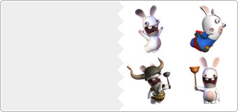 Autocollants Lapin Cretin